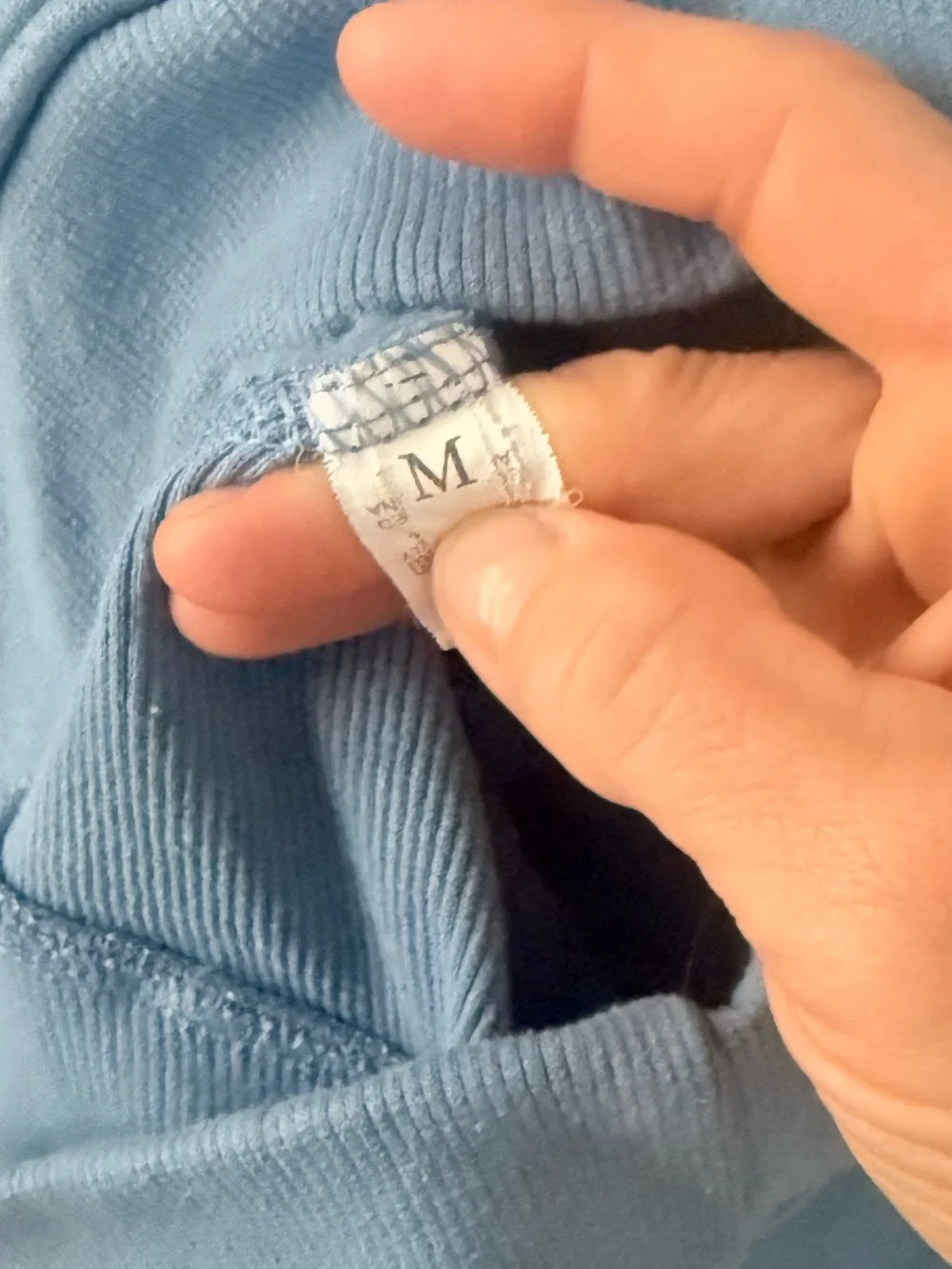 lululemon athletica Powder Blue Cropped Half-Zip Hoodie